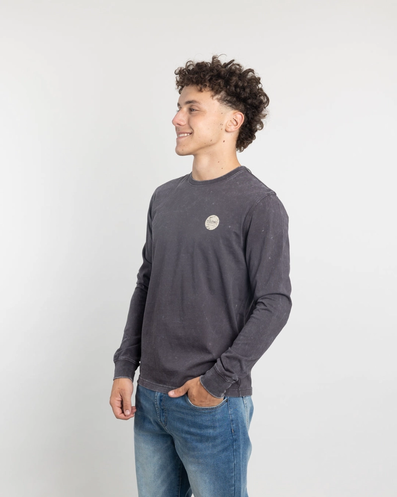 POLERA MANGA LARGA JUVENIL CON PROCESO Y ESTAMPADO POLEMIC - 2