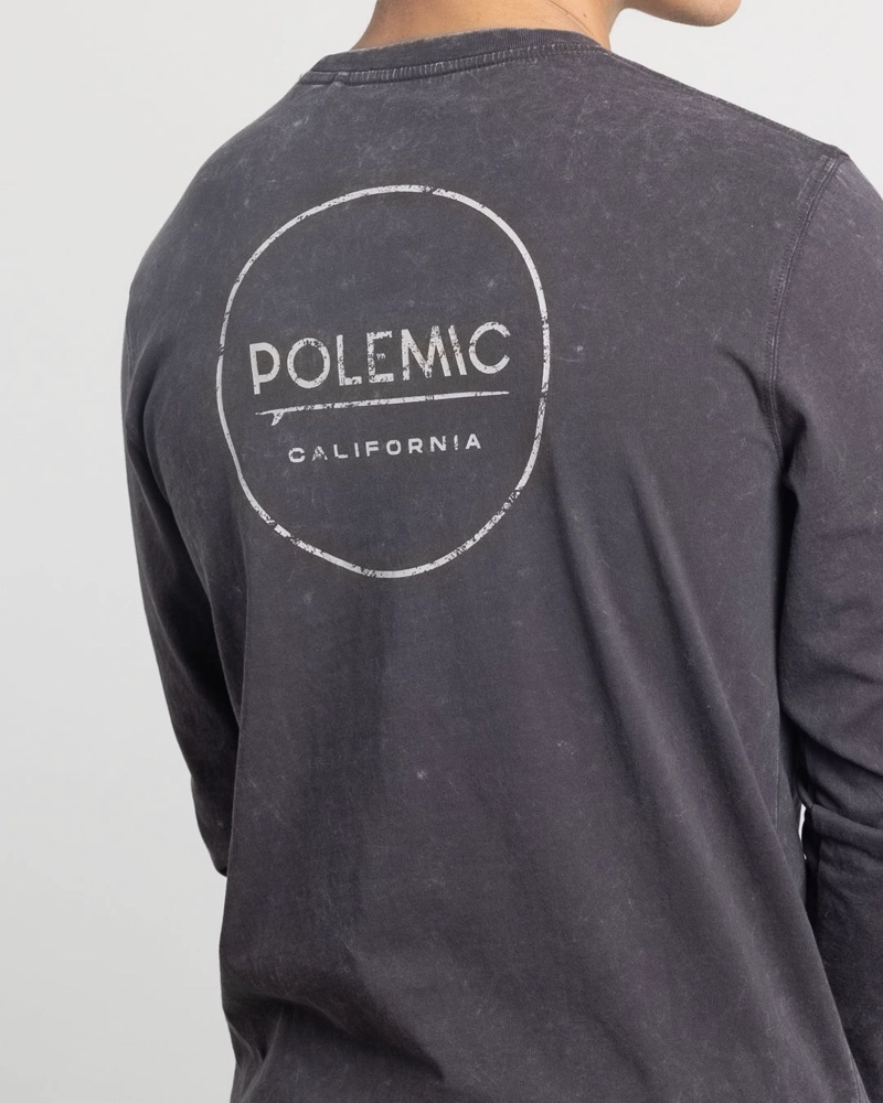 POLERA MANGA LARGA JUVENIL CON PROCESO Y ESTAMPADO POLEMIC - 4