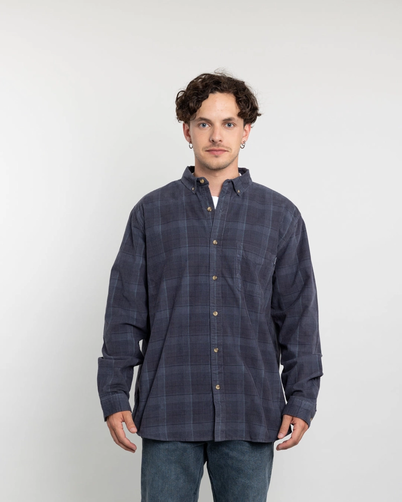 CAMISA COTELE HOMBRE A CUADROS ALGODON POLEMIC - 1