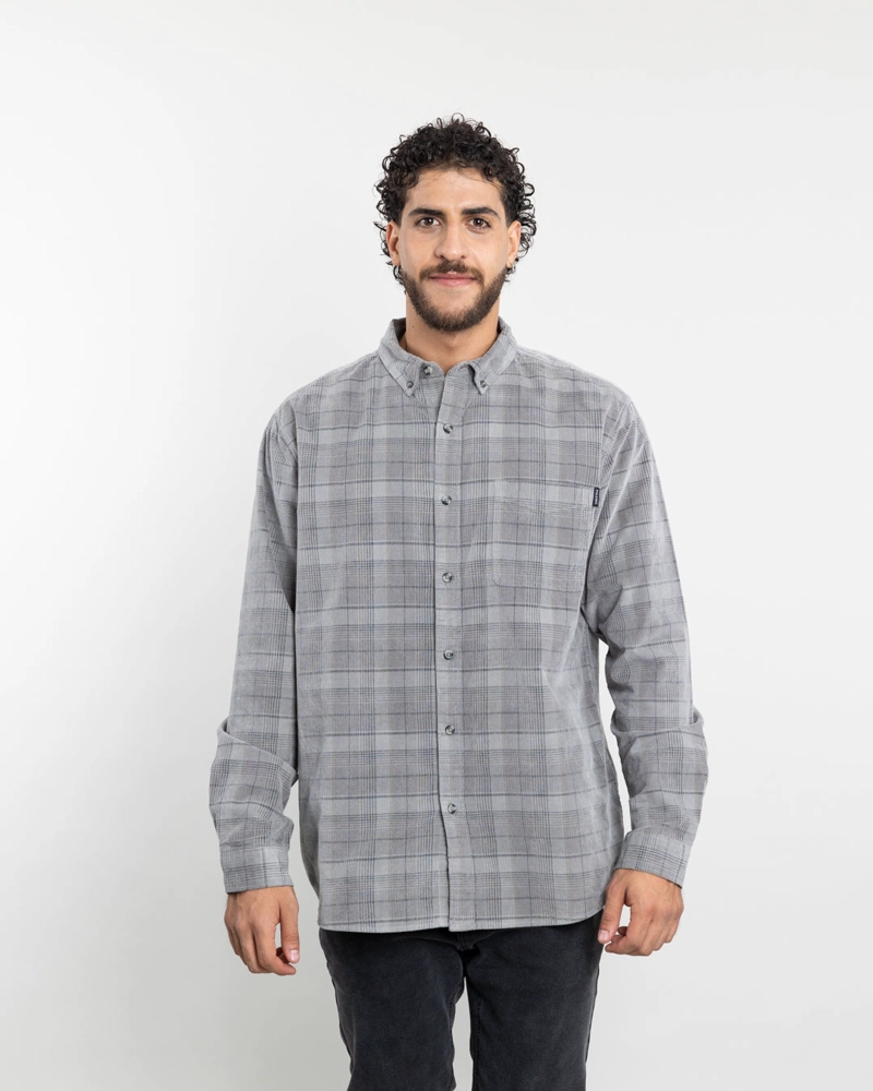 CAMISA COTELE HOMBRE A CUADROS ALGODON POLEMIC - 1