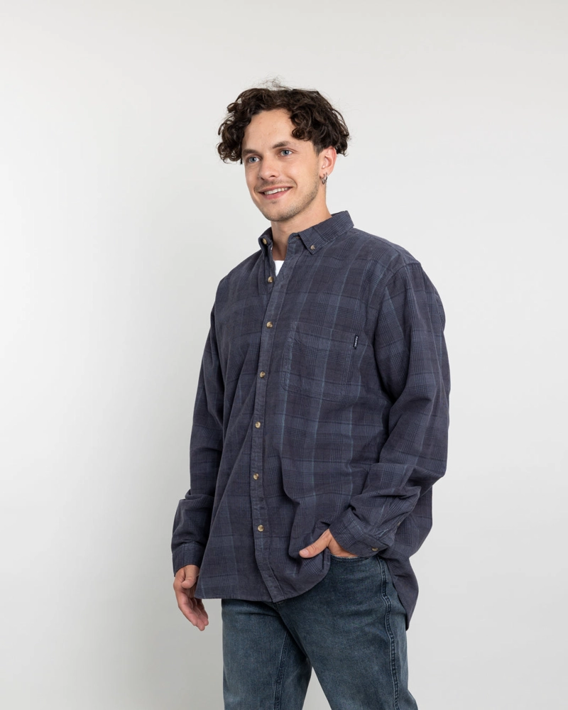 CAMISA COTELE HOMBRE A CUADROS ALGODON POLEMIC - 2