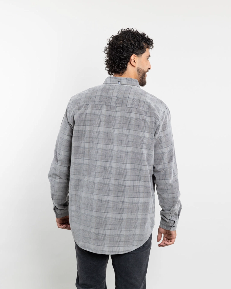 CAMISA COTELE HOMBRE A CUADROS ALGODON POLEMIC - 3