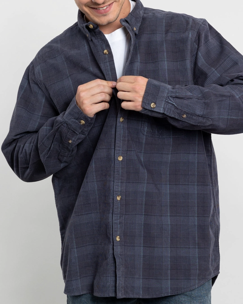 CAMISA COTELE HOMBRE A CUADROS ALGODON POLEMIC - 4