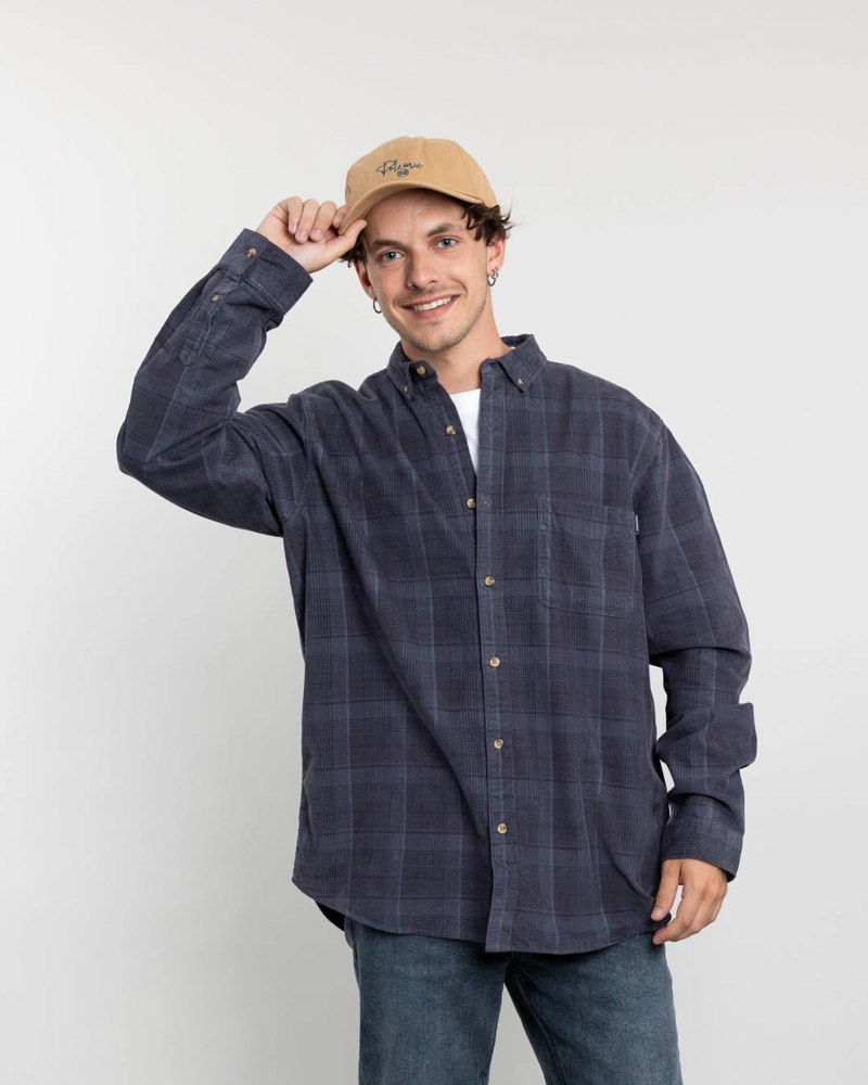CAMISA COTELE HOMBRE A CUADROS ALGODON POLEMIC - 5
