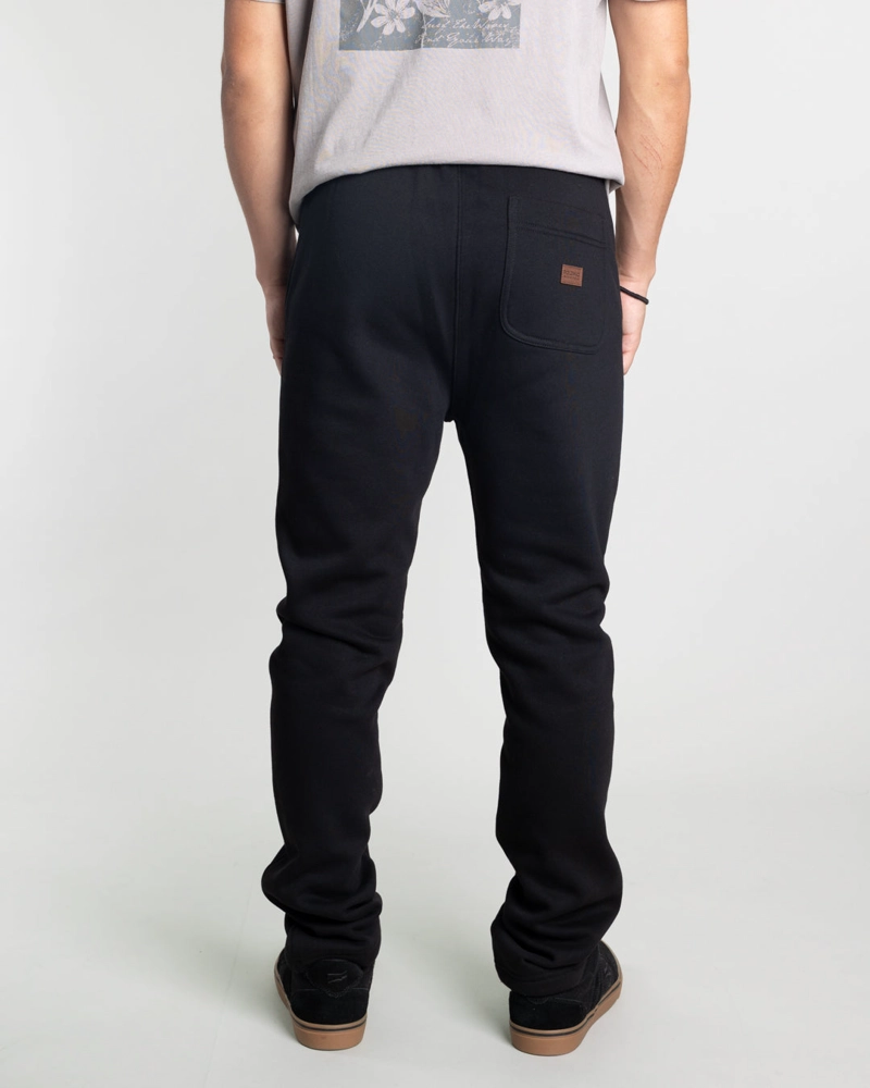 JOGGER FRANELA JUVENIL CORTE RECTO NEGRO POLEMIC - 3