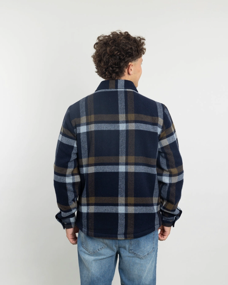 CHAQUETA CAMPERA JUVENIL FORRADA EN SHERPA LEÑADORA SIN GORRO POLEMIC - 5