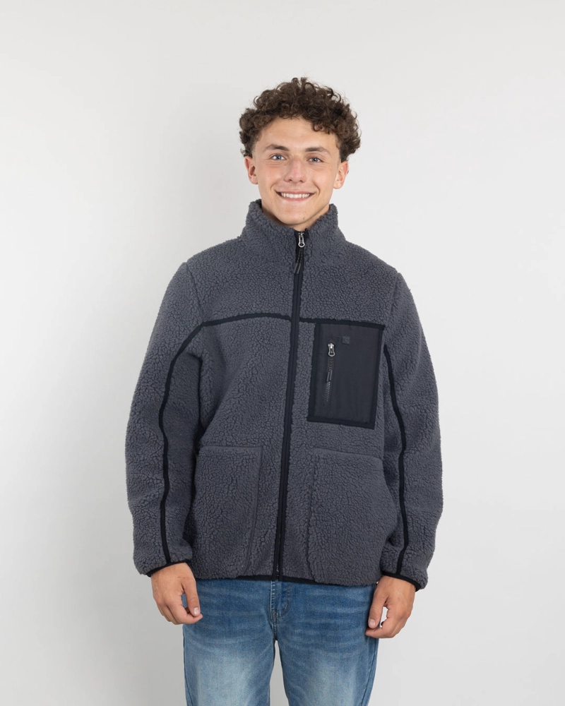 POLERON JUVENIL POLAR SHERPA FORRADO BONDED BICOLOR POLEMIC - 1