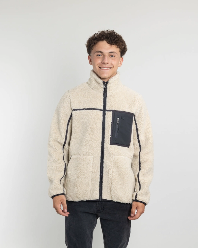 POLERON JUVENIL POLAR SHERPA FORRADO BONDED BICOLOR POLEMIC - 1