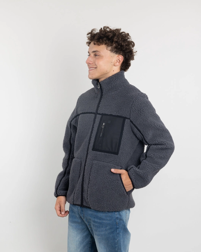 POLERON JUVENIL POLAR SHERPA FORRADO BONDED BICOLOR POLEMIC - 2