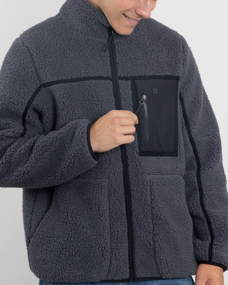 POLERON JUVENIL POLAR SHERPA FORRADO BONDED BICOLOR POLEMIC - 4