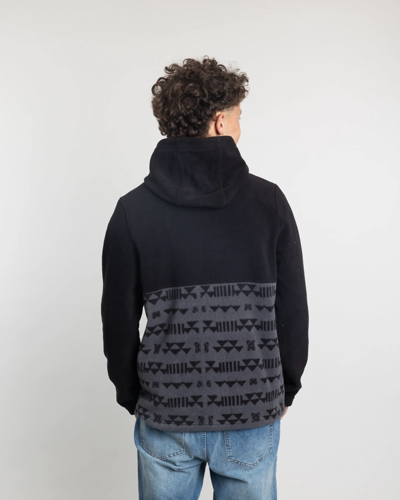 POLERON JUVENIL POLAR MICROPOLAR ESTAMPADO CON GORRO POLEMIC - 4