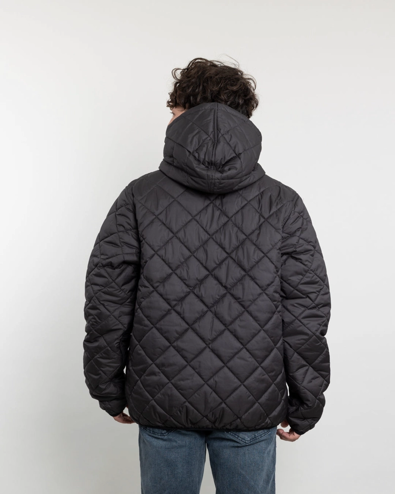 PARKA HOMBRE WATERPROOF CON ACOLCHADO NEGRO POLEMIC - 5