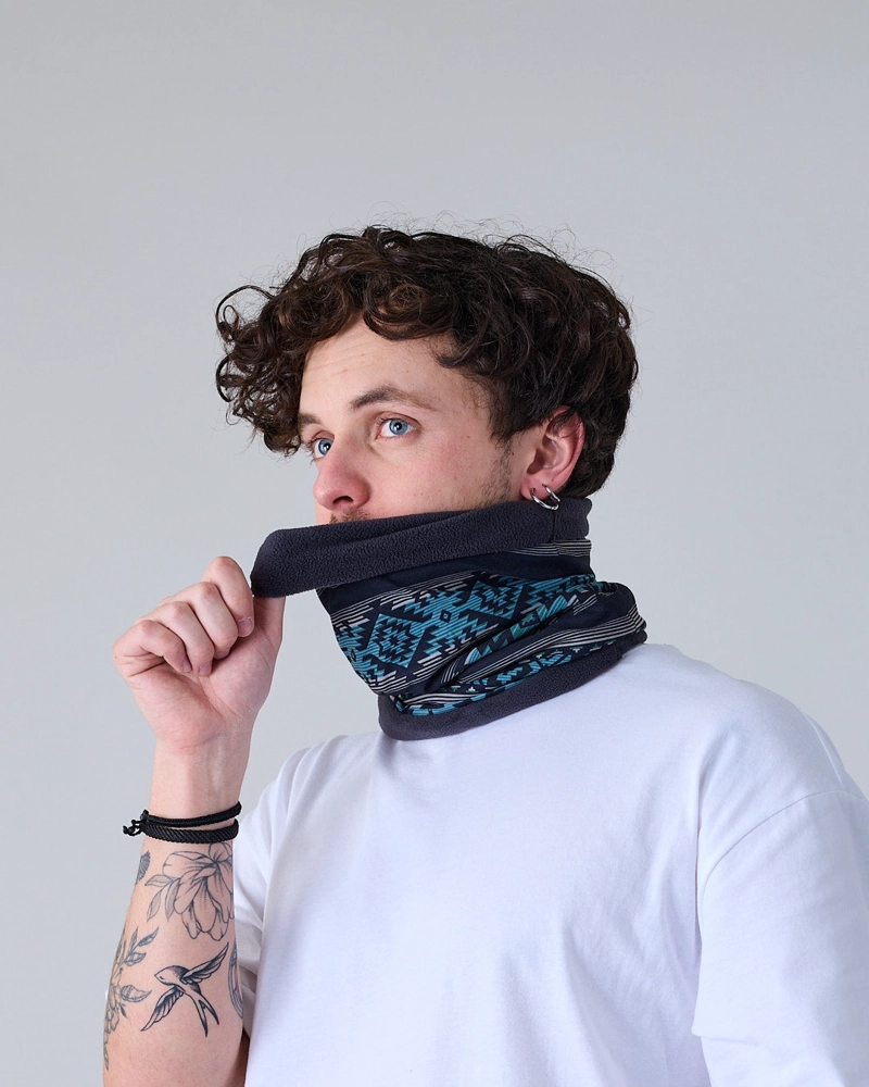 BANDANA HOMBRE REVERSIBLE CUELLO FORRADO POLAR WI0162 - POLEMIC - 2