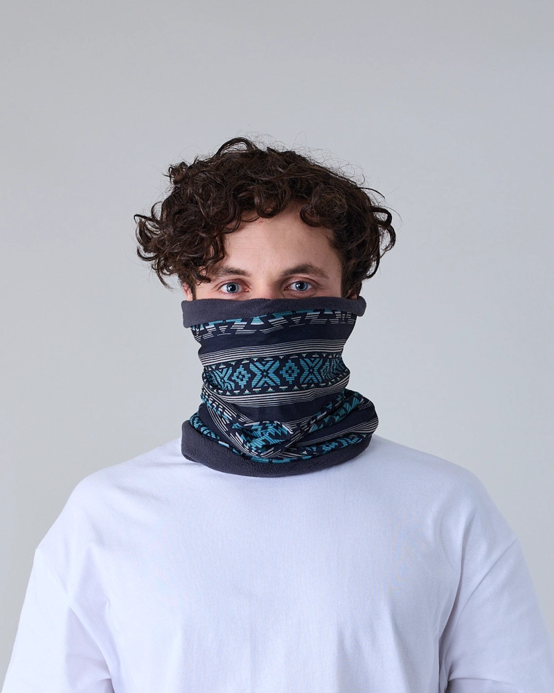 BANDANA HOMBRE REVERSIBLE CUELLO FORRADO POLAR WI0162 - POLEMIC - 3
