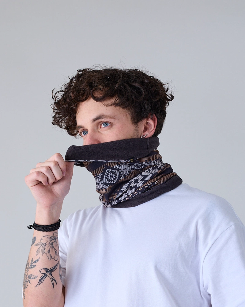 BANDANA HOMBRE REVERSIBLE CUELLO FORRADO POLAR WI0162 - POLEMIC - 3