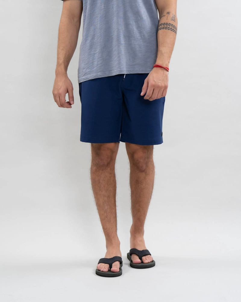 TRAJE DE BAÑO PRETINA ELASTICADA CASTOR AZUL POLEMIC - 1