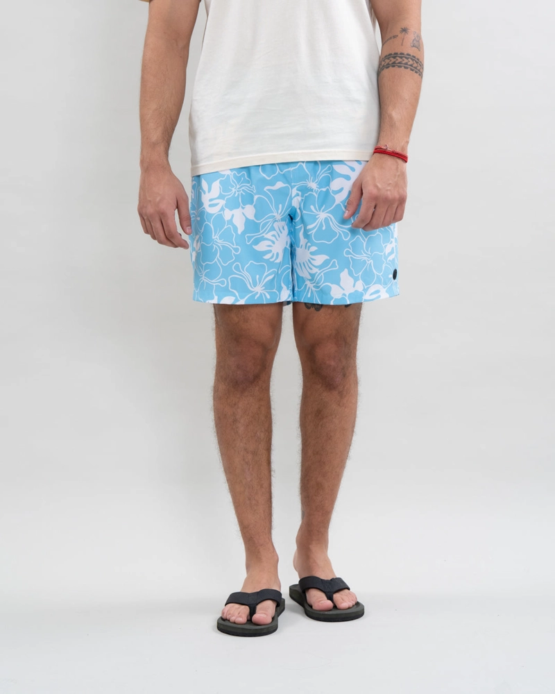 TRAJE DE BAÑO PRETINA ELASTICADA HAWAII POLEMIC - 1