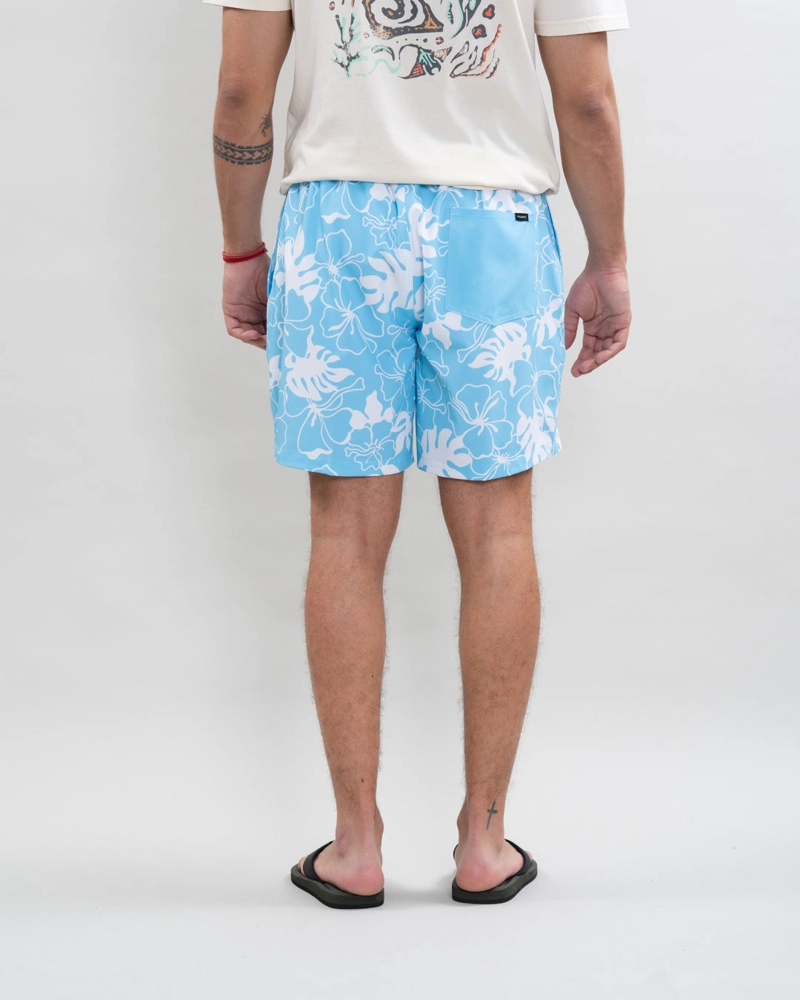 TRAJE DE BAÑO PRETINA ELASTICADA HAWAII POLEMIC - 4