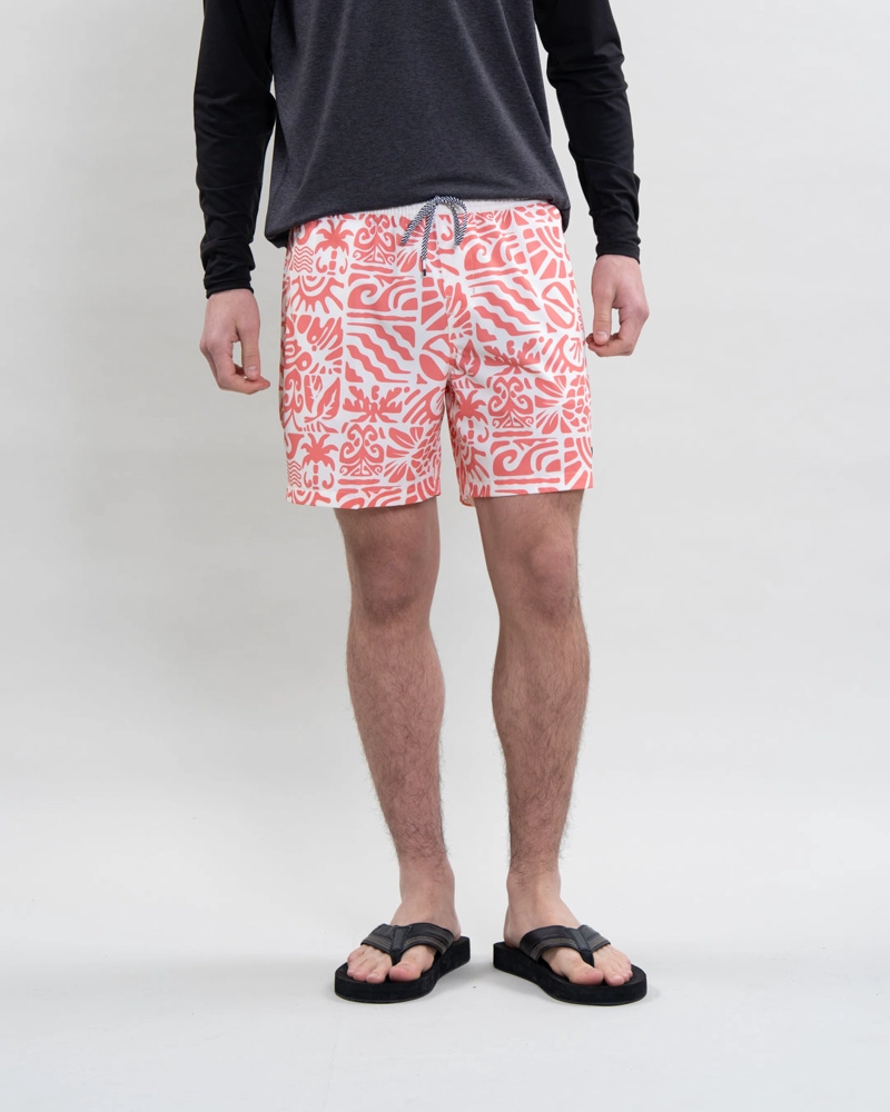 TRAJE DE BAÑO JUVENIL PRETINA ELASTICADA SURF POLEMIC - 3