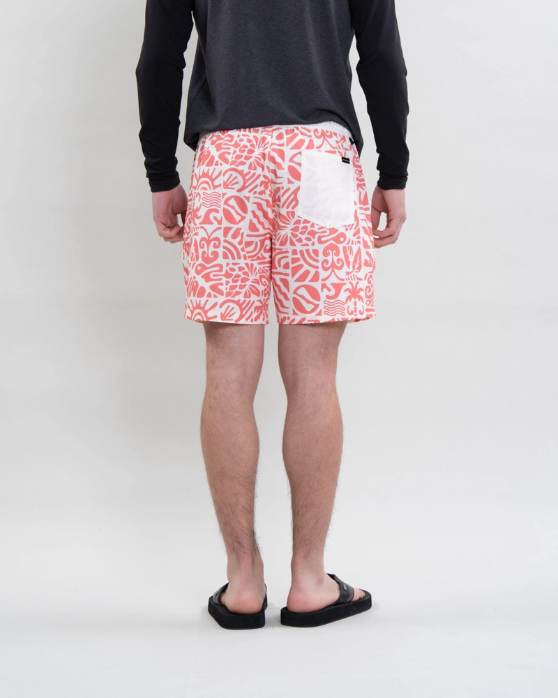 TRAJE DE BAÑO JUVENIL PRETINA ELASTICADA SURF POLEMIC - 4