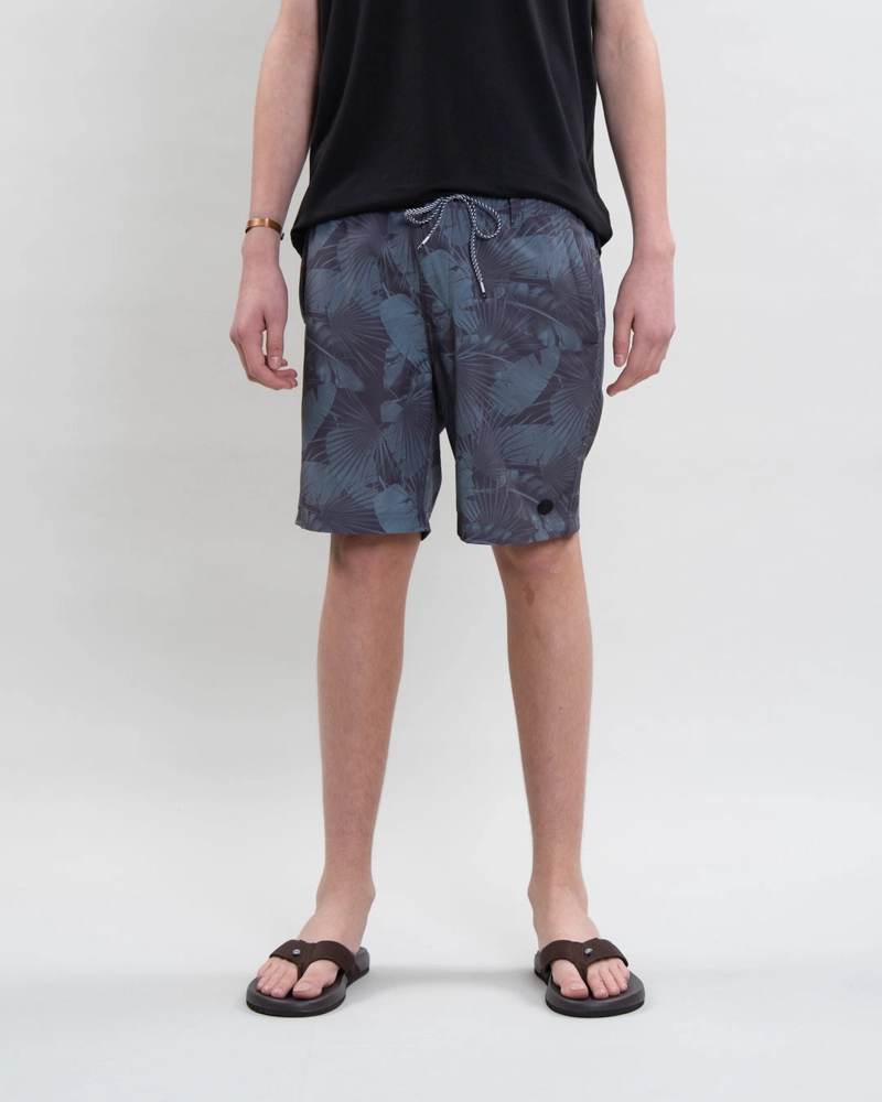 TRAJE DE BAÑO JUVENIL PRETINA ELASTICADA CASTOR GRIS POLEMIC - 3