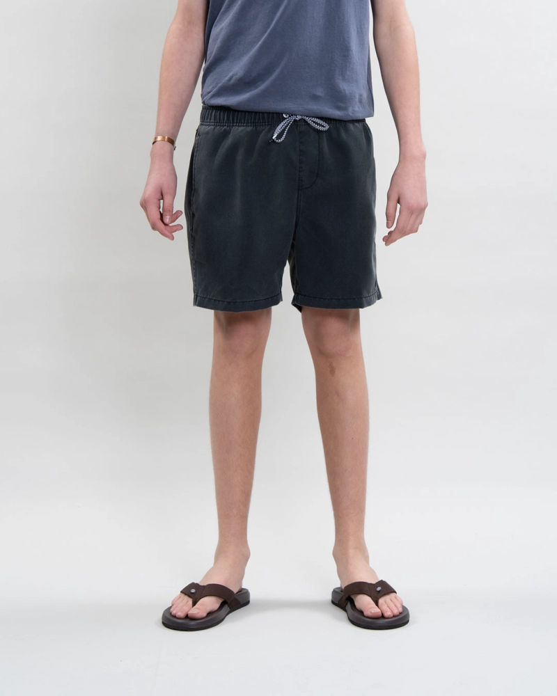 TRAJE DE BANO JUVENIL PRETINA ELASTICADA SOLID POLEMIC Negro 12