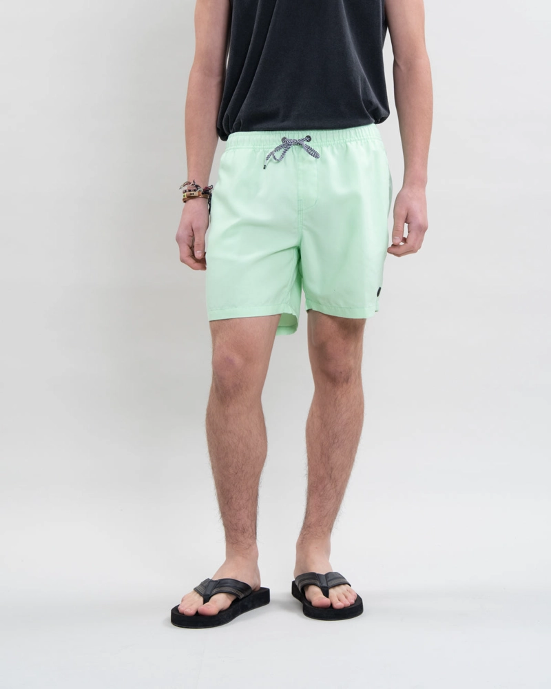 TRAJE DE BANO JUVENIL PRETINA ELASTICADA SOLID POLEMIC Verde 12
