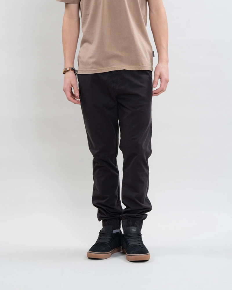 PANTALON JOGGER JUVENIL TWILL PUÑOS POLEMIC - 1