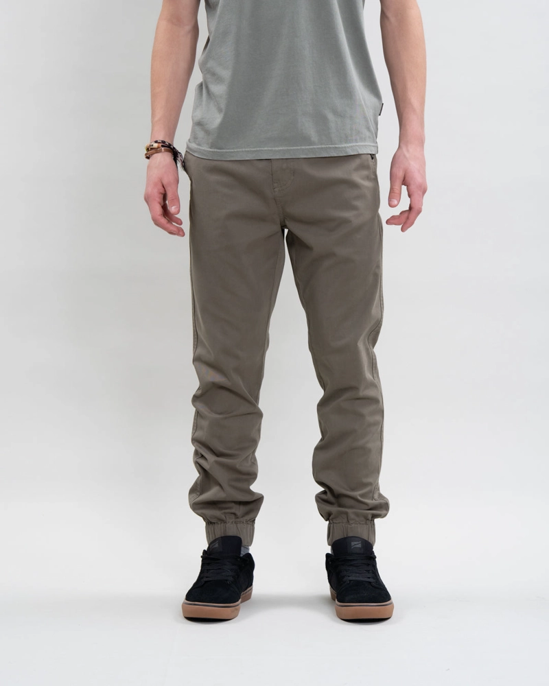 PANTALON JOGGER JUVENIL TWILL PUÑOS POLEMIC - 3