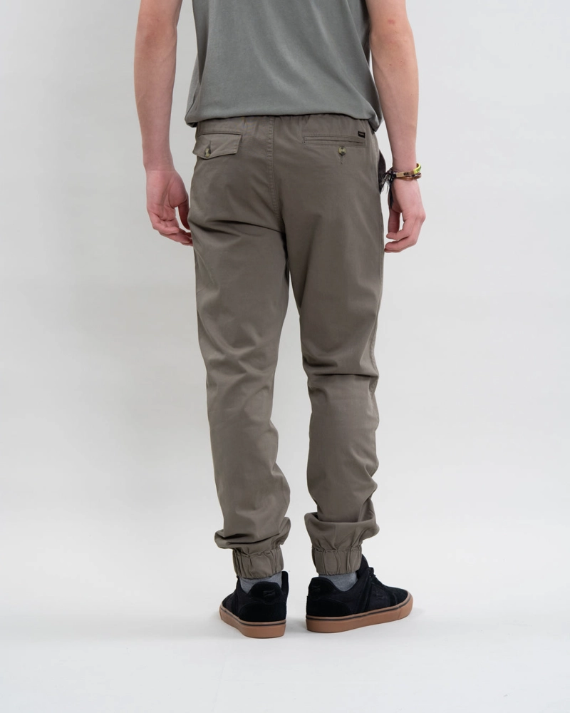 PANTALON JOGGER JUVENIL TWILL PUÑOS POLEMIC - 4