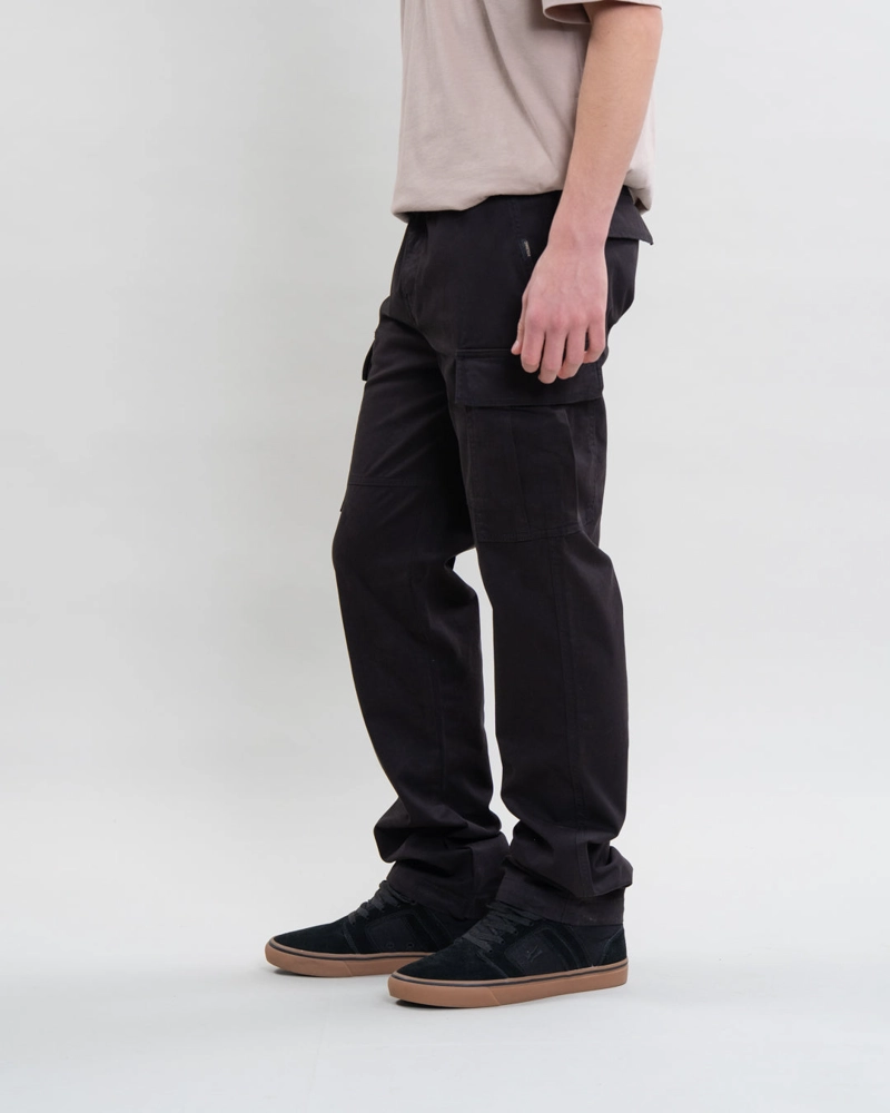 PANTALON CARGO JUVENIL TWILL PROCESADO POLEMIC - 1