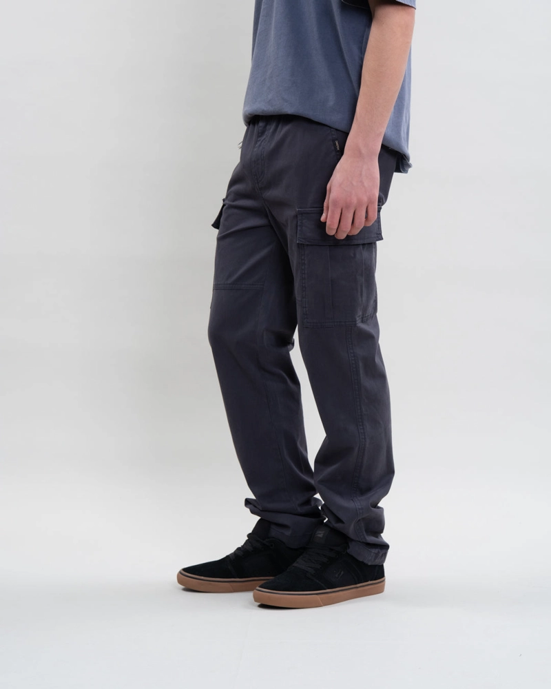 PANTALON CARGO JUVENIL TWILL PROCESADO POLEMIC - 1