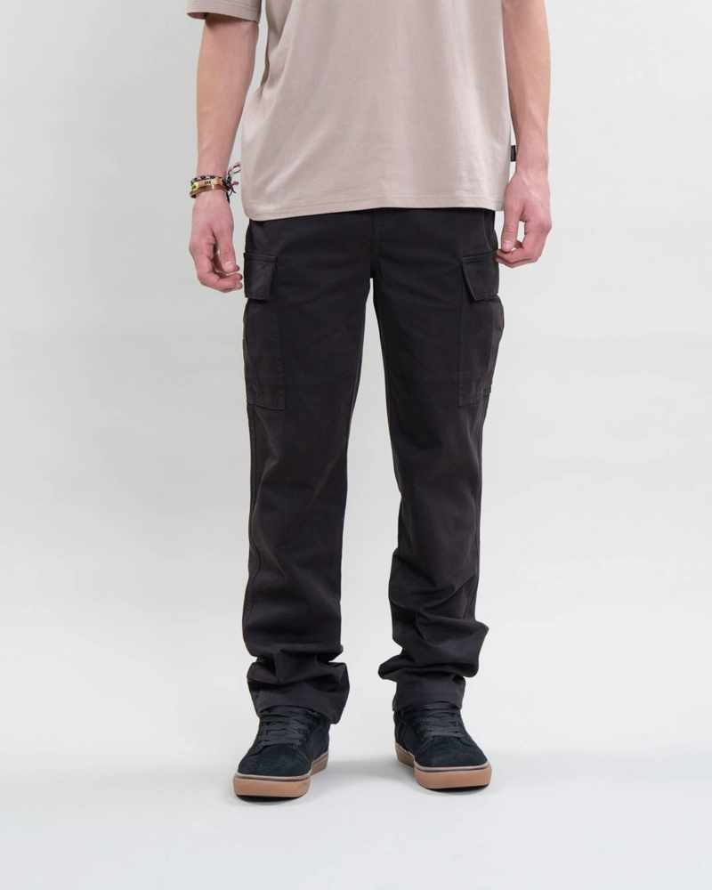 PANTALON CARGO JUVENIL TWILL PROCESADO POLEMIC - 3