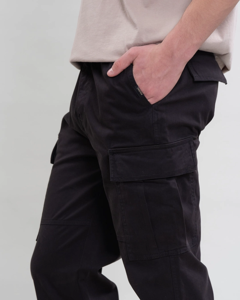 PANTALON CARGO JUVENIL TWILL PROCESADO POLEMIC - 4