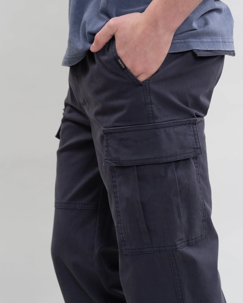 PANTALON CARGO JUVENIL TWILL PROCESADO POLEMIC - 4