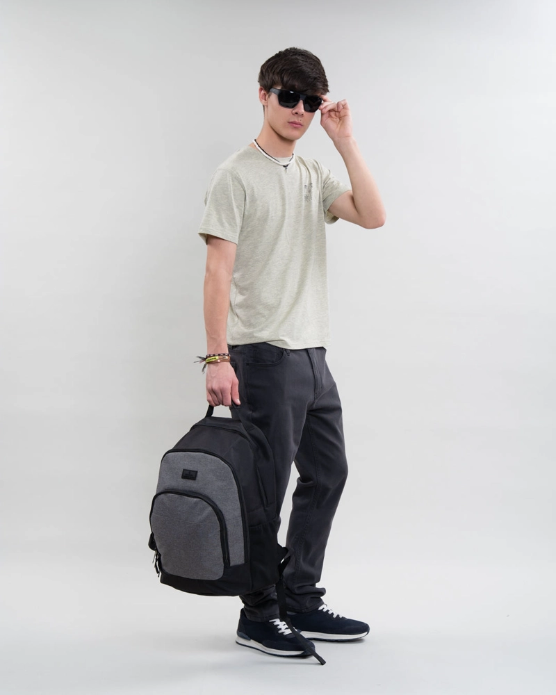 JEANS JUVENIL DENIM REGULAR FIT GRIS POLEMIC - 2
