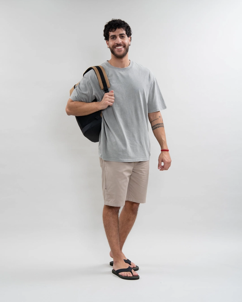 BERMUDA TWILL CASUAL CON PRETINA ELASTICADA YV3786 POLEMIC - 2