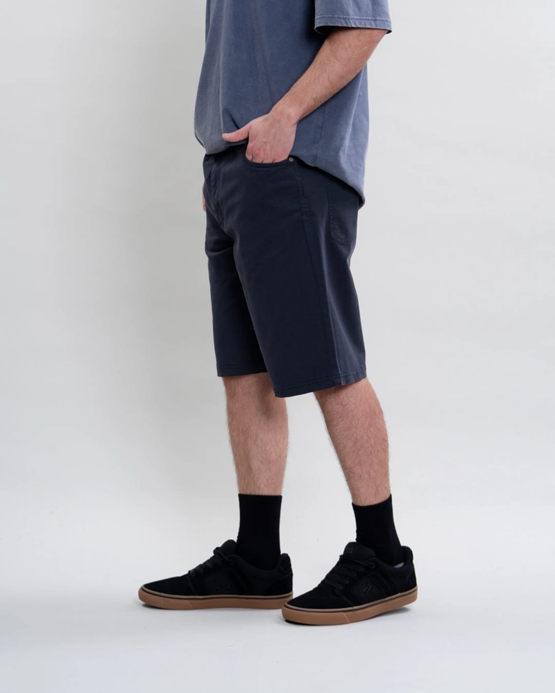 BERMUDA TWILL 5 BOLSILLOS PRETINA ELASTICADA YV3784 POLEMIC - 5