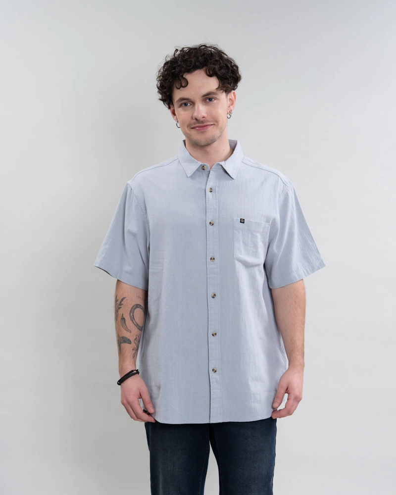 CAMISA MANGA CORTA BOLSILLO ALGODON YV5788 POLEMIC - 1