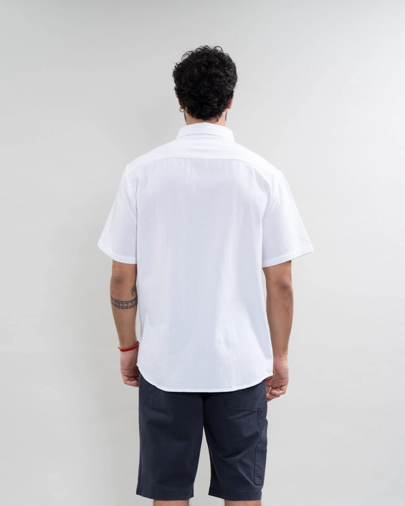 CAMISA MANGA CORTA BOLSILLO ALGODON YV5788 POLEMIC - 4
