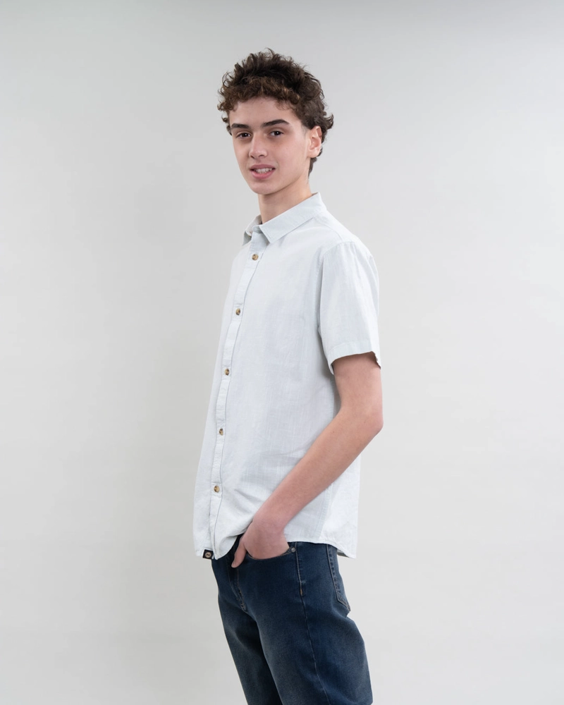 CAMISA MANGA CORTA JUNIOR ALGODON YV5387 POLEMIC - 3