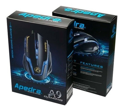 MOUSE GAMER A9 3200 DPI RETROILUMINADO - 1