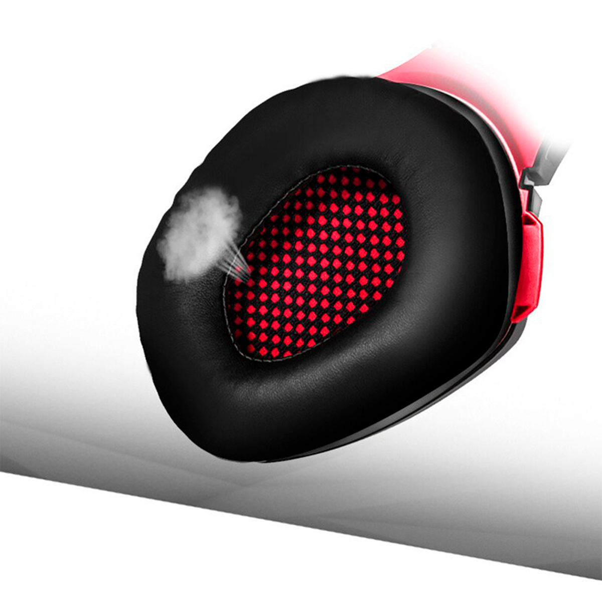 AUDÍFONOS GAMER ONIKUMA HEADSET K1B PRO PC PS4 XBOX ROJO - 6