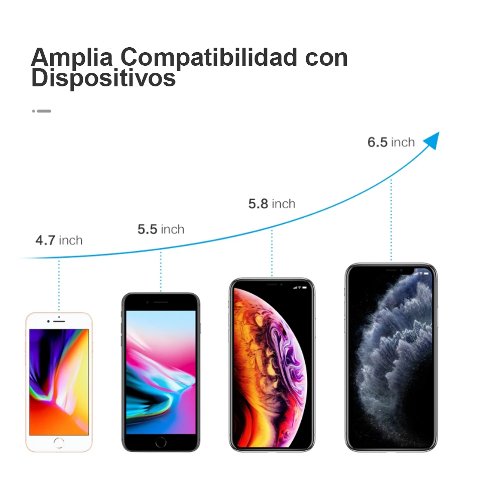 SOPORTE HOLDER PORTA CELULAR MAGNETICO MARCA YESIDO C93 - 5