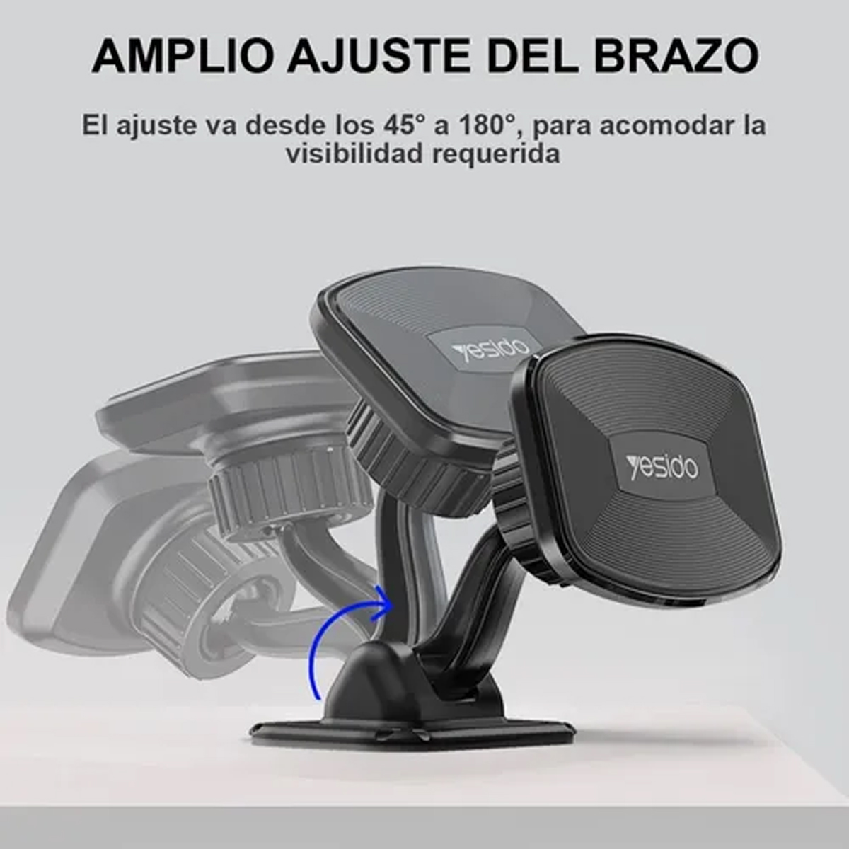 SOPORTE CELULAR YESIDO AUTO PORTA TELÉFONO MAGNÉTICO C129 - 6