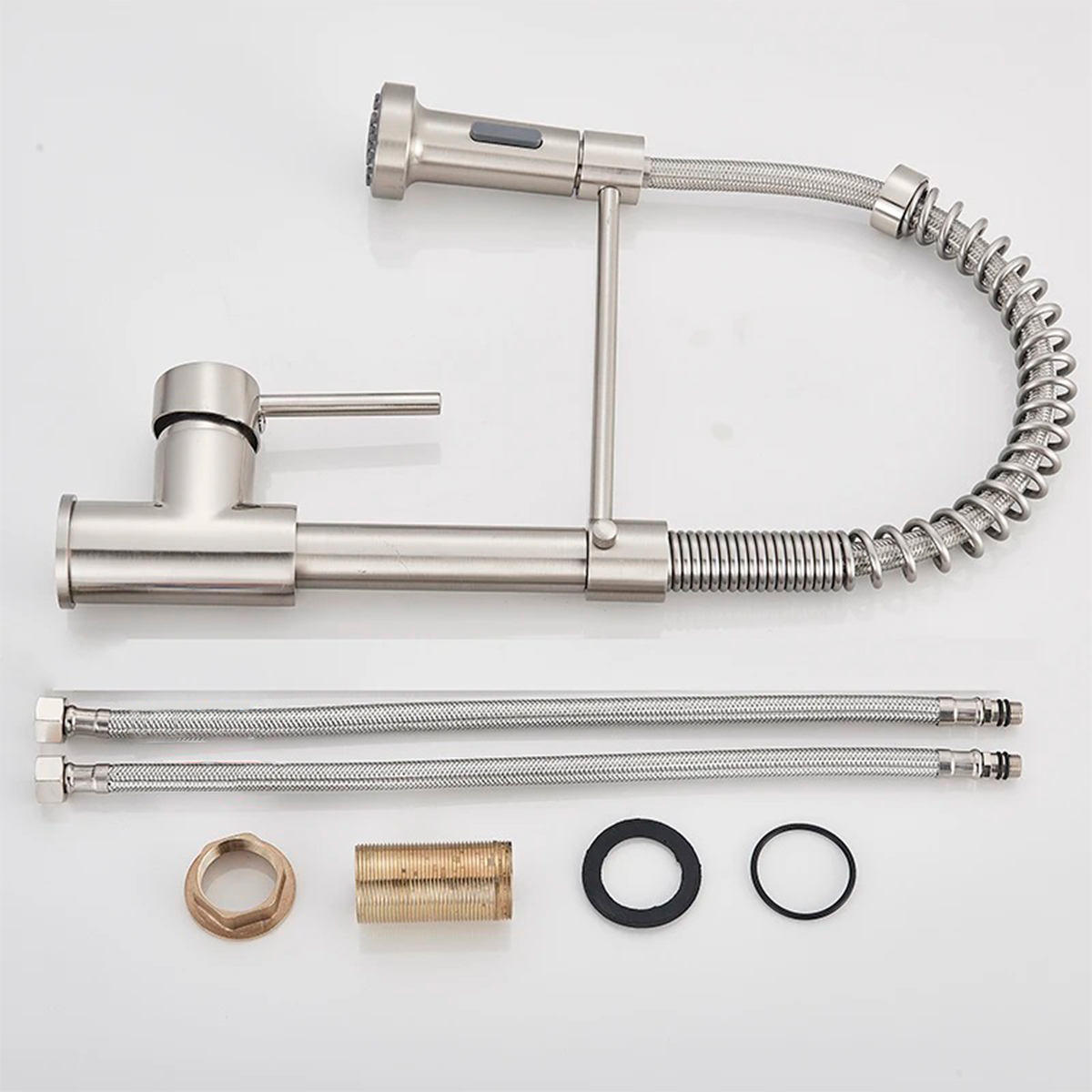 LLAVE GRIFERÍA LAVAPLATOS SIMPLE CUELLO CISNE FLEXIBLE TAP03 - 7