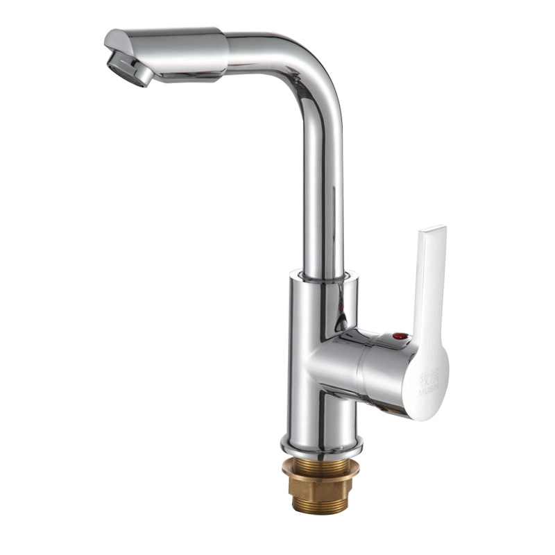 LLAVE GRIFERÍA LAVAPLATOS MONOMANDO ALARGADO PLATEADO COCINA TAP07 - 1