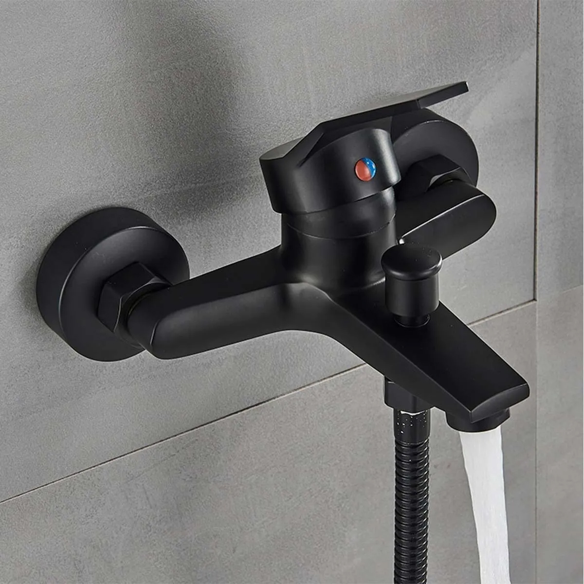 SET LLAVE GRIFERÍA BAÑO DUCHA MAS TINA MONOMANDO 3 EN 1 - 4