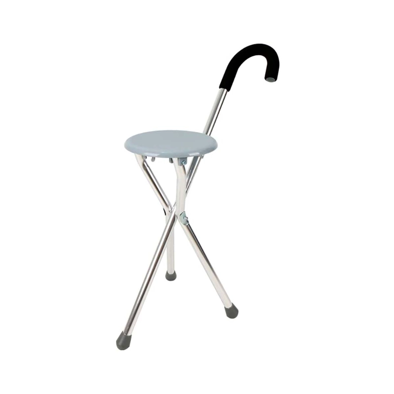 BASTÓN CON ASIENTO PLEGABLE ALUMINIO ALTA CALIDAD PREMIUM - 1