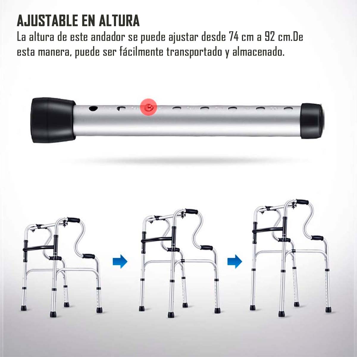 BAÑO INODORO ANDADOR PORTÁTIL MULTIFUNCIONAL 5 EN 1 - 4